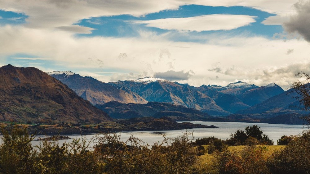 Upper Lakes Rohe Science summary image - Lake Wanaka from Mt Iron