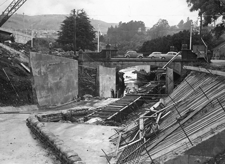 History of Leith Flood protection scheme