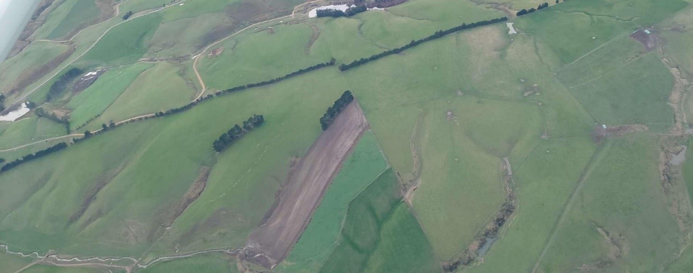 First rural flyover