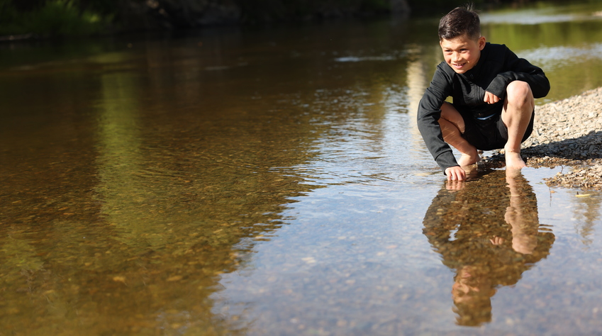 Hugo at Outram Glen