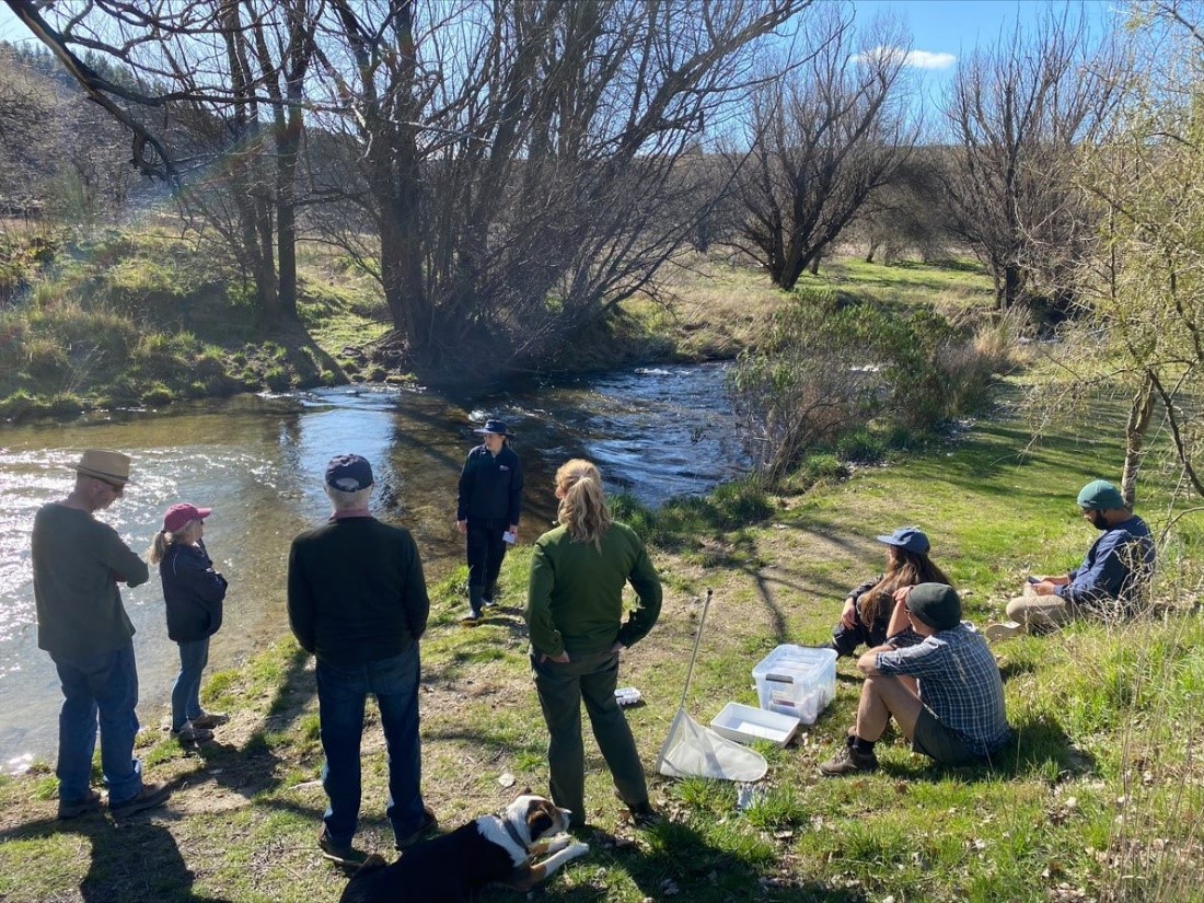 Rapid habitat assessment at Luggate Creek