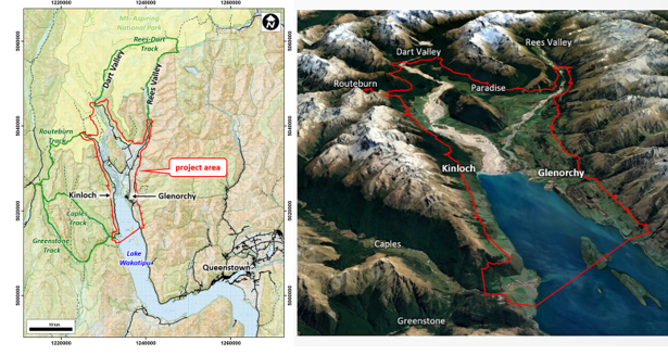 Lake Wakatipu programme area