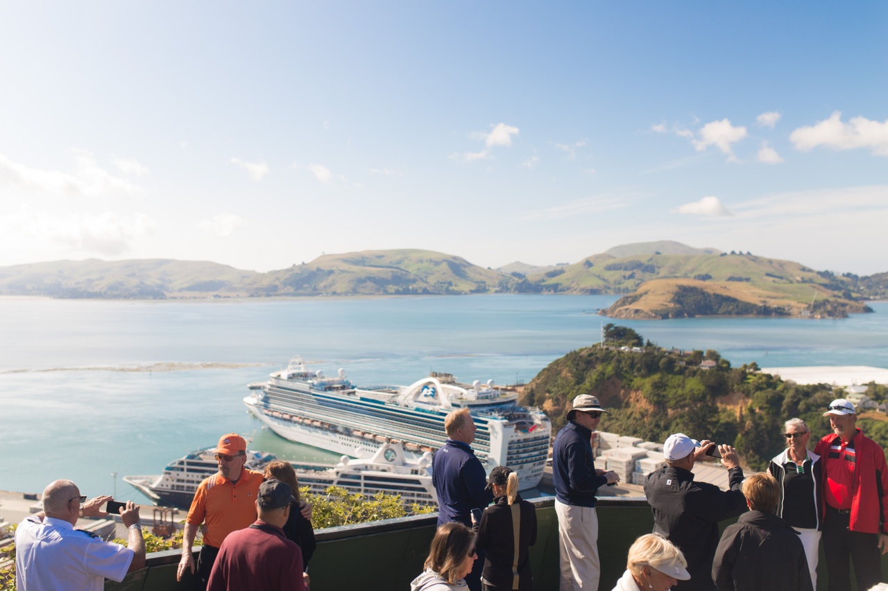 Cruise Ships at Port Chalmers. Photo: DunedinNZ