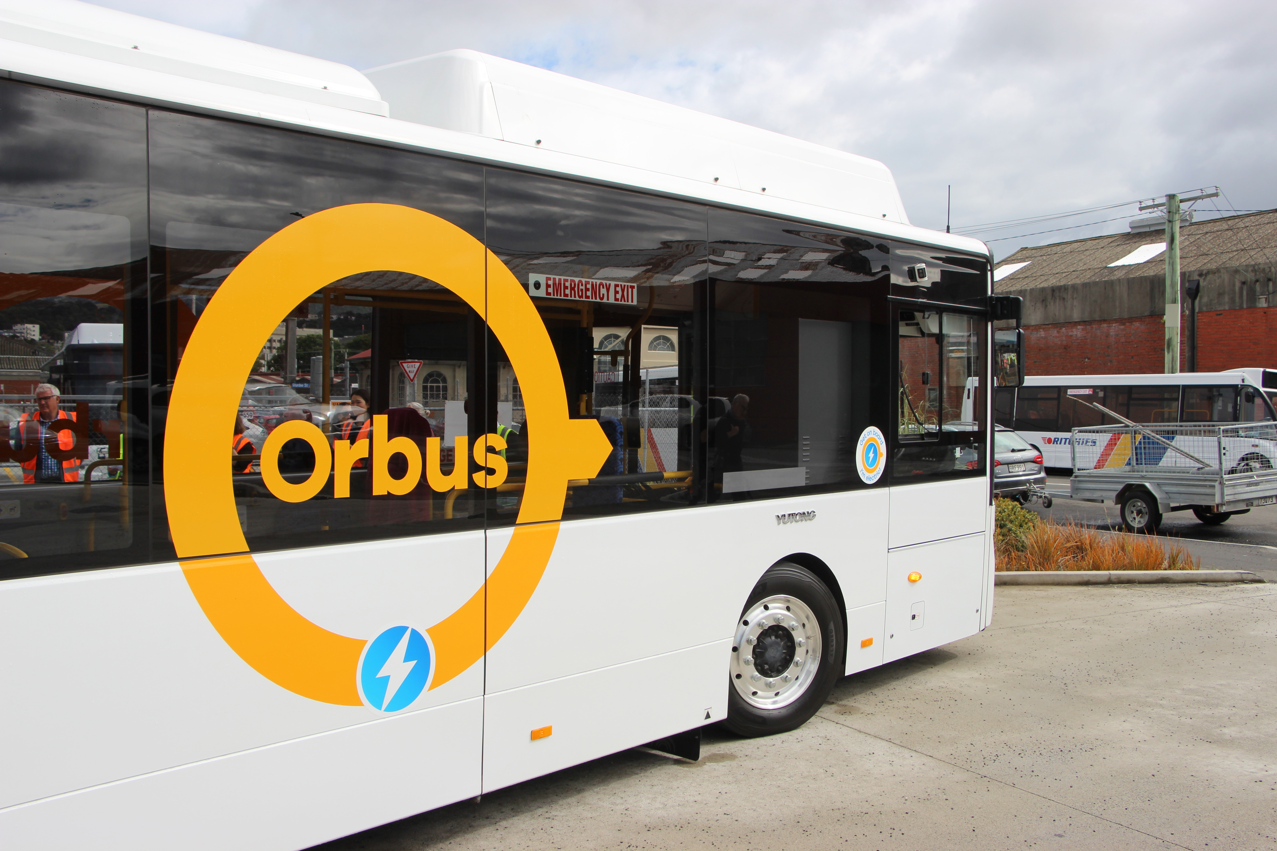 Electric Bus Orbus Ebus Branding Launch Feb 2024