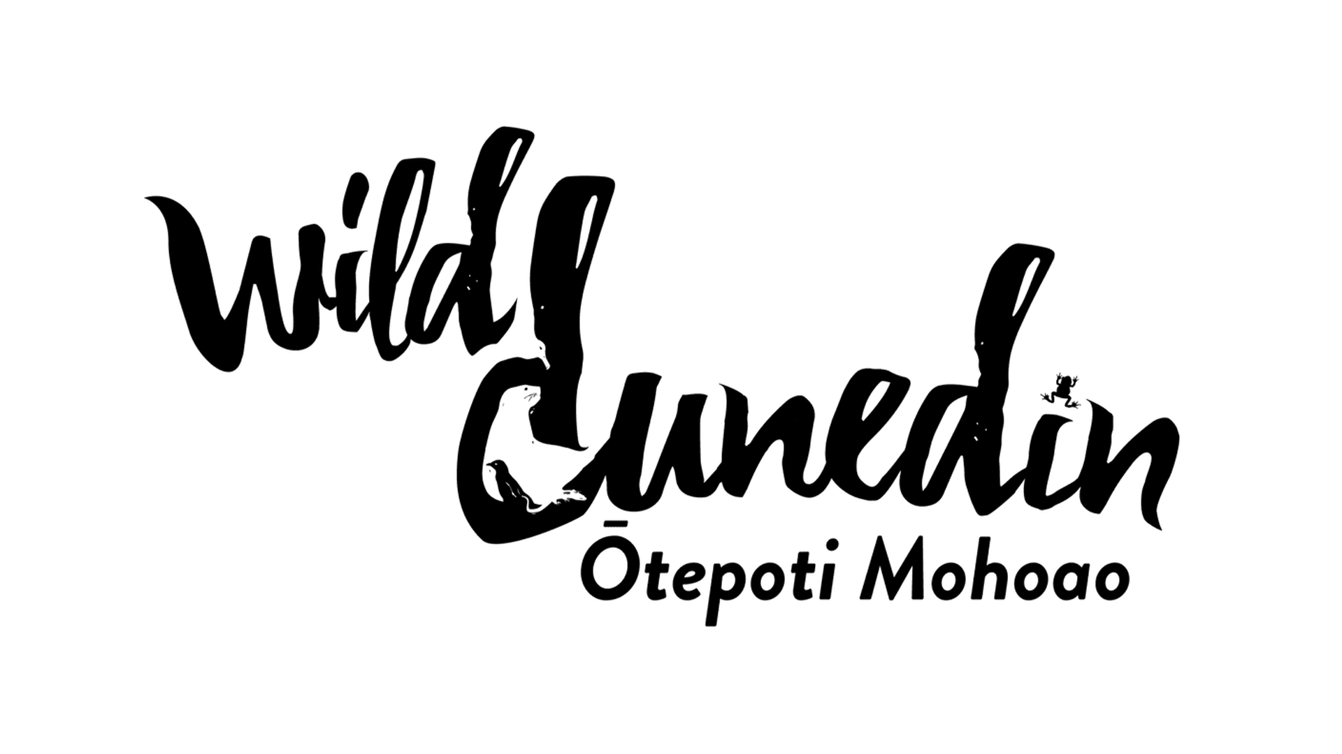 Wild Dunedin Otepoti Mohoa Frog Logo 1920X1080