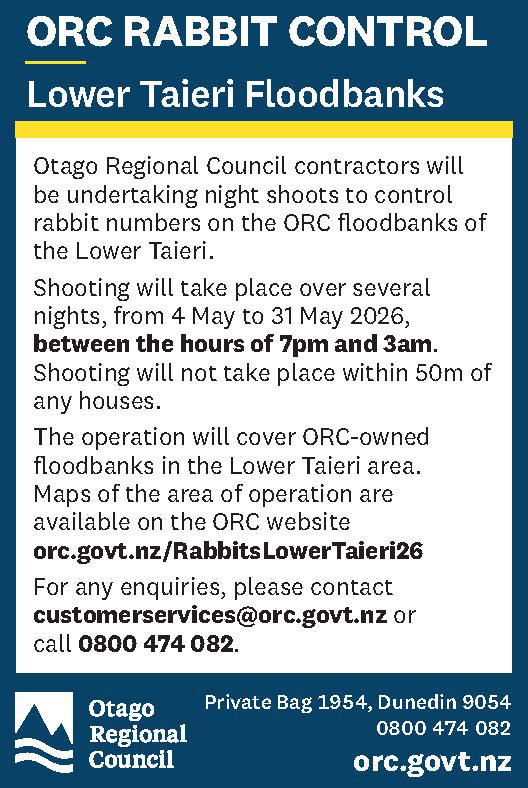 Image of the public notice that will be in print newspapers