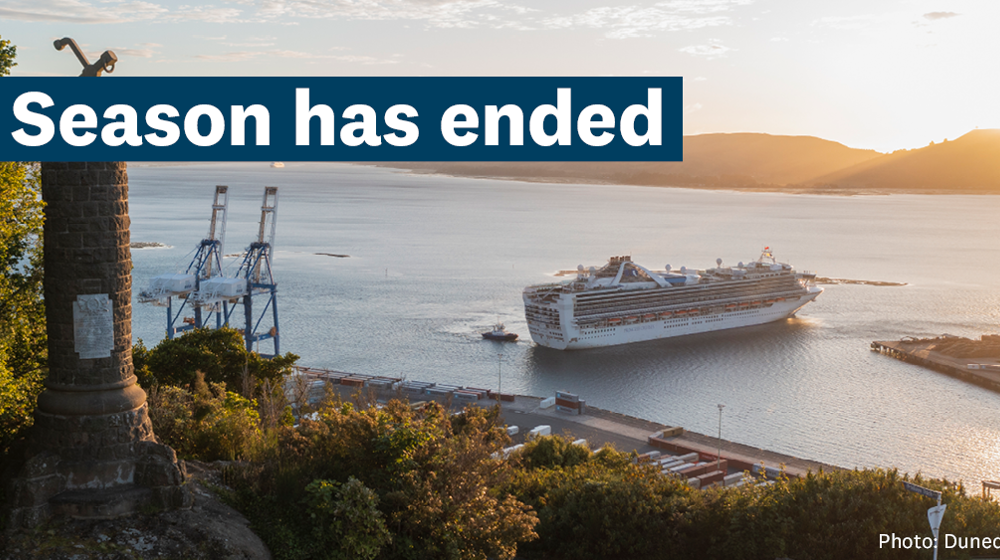 Cruise Ship Tiles Season Has Ended