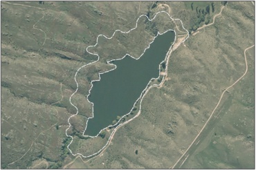 Aerial View of Conroys Dam Inland Saline Wetland Management Area (March 2006)