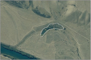 Aerial View of Campbells Reserve Pond Margins (March 2006)