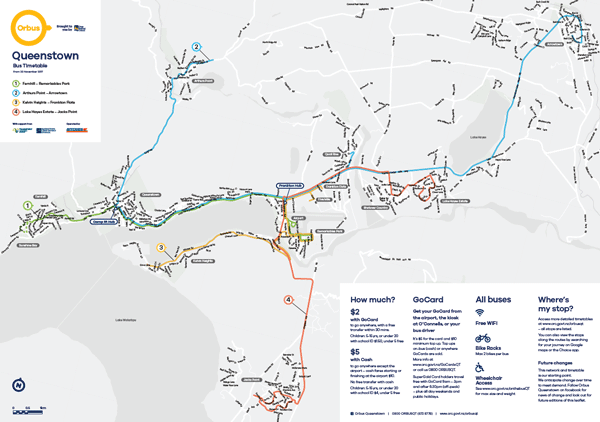 Queenstown map