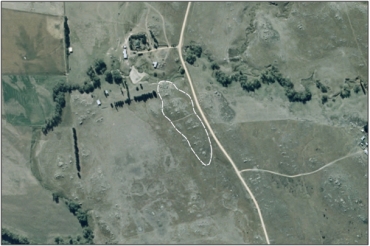 Aerial View of Murrays Road Inland Saline Wetland Managment Area (March 2006)