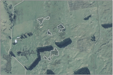 Aerial view of Te Matai Marsh Complex (March 2006)