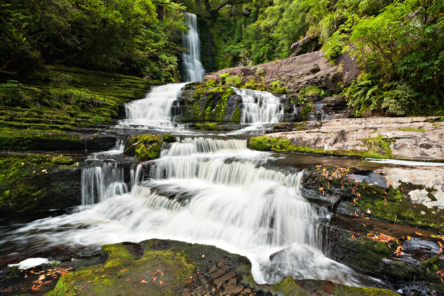Catlins waterfall