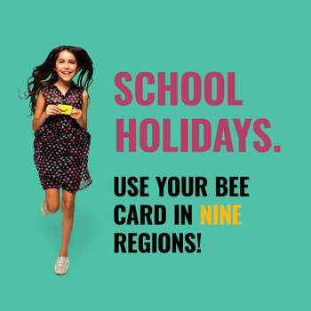 School holidays and Bee Cards