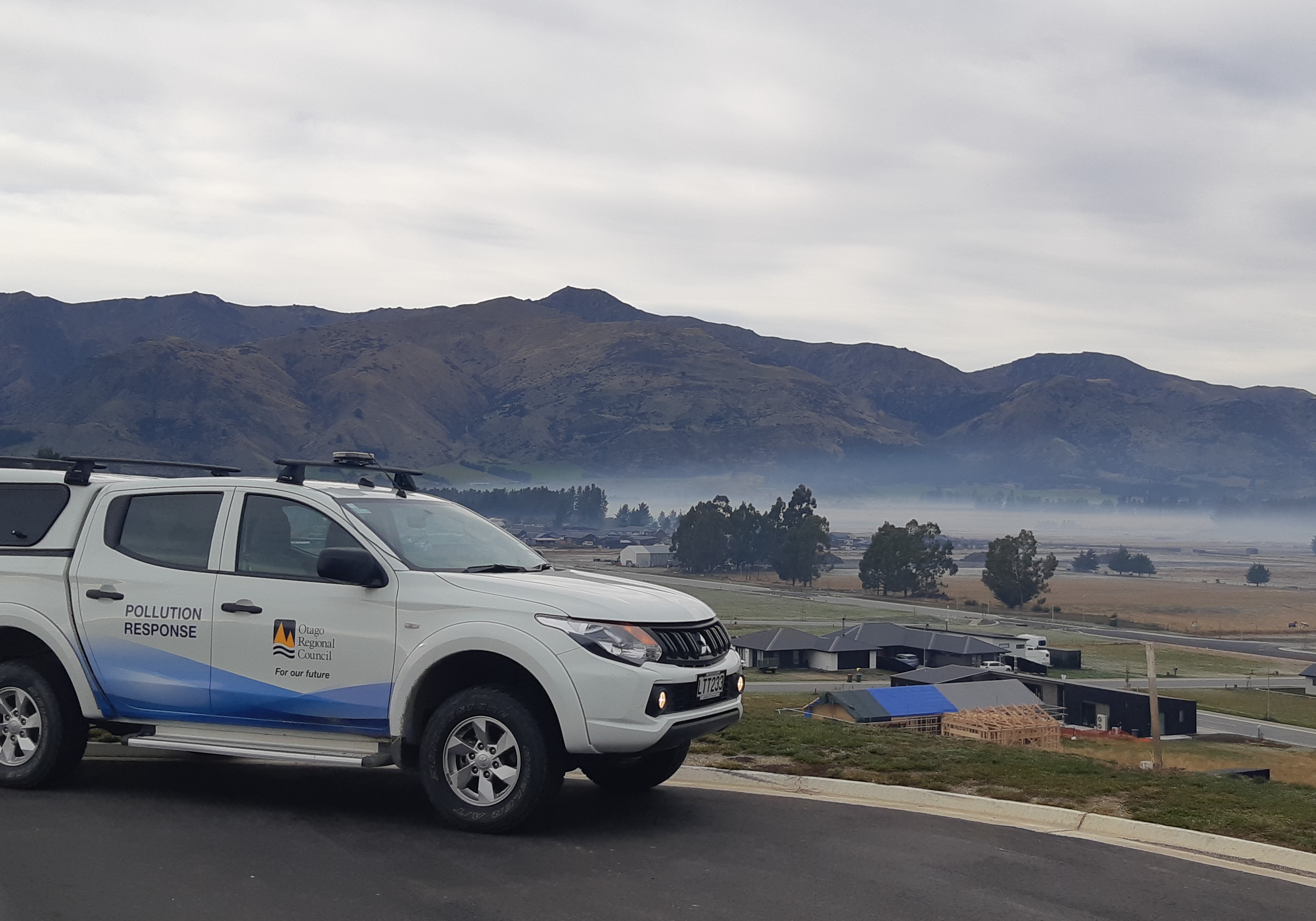 ORC Pollution response truck Outdoor burning