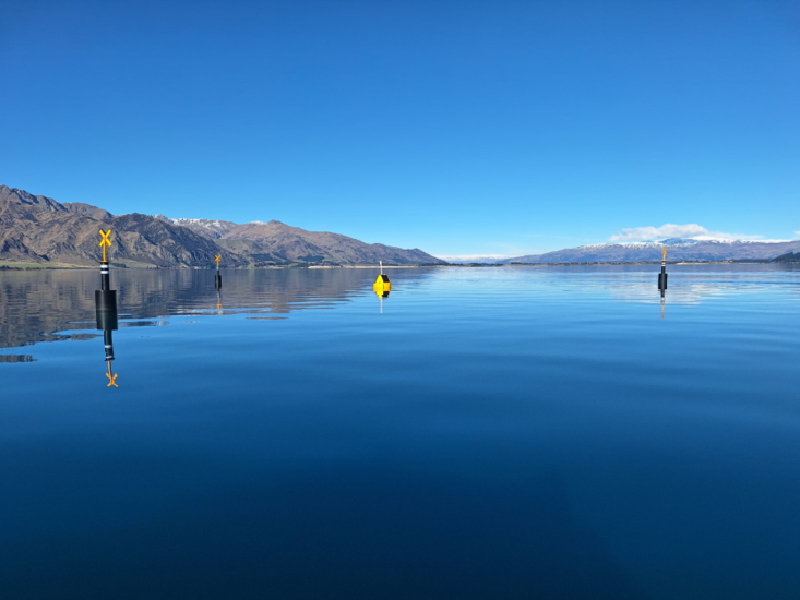 Lake Hāwea Deep Lakes Water Monitoring Buoy August 2026 Deployed