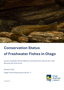 Cover Conservation Status Of Freshwater Fishes In Otago 2026