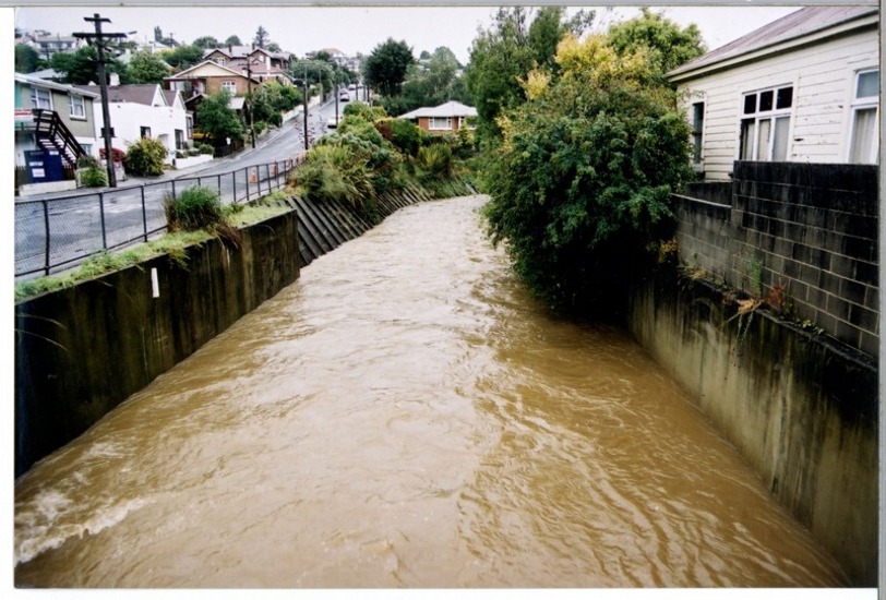12 Jan 2002 Lindsay Creek At North Road Bridge