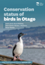 Cover Conservation Status Of Birds In Otago. September 2026