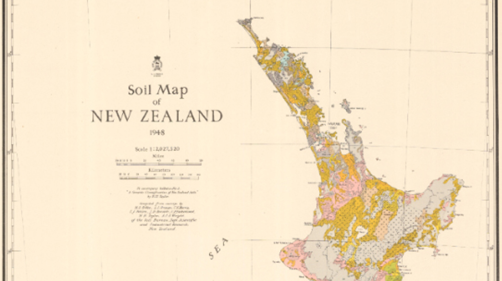 S Map Understanding Otago soil