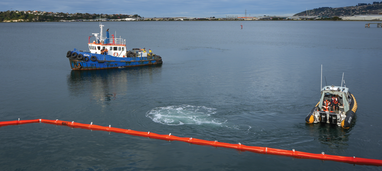 Oil spill exercise