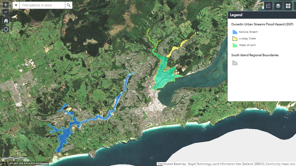 Otago Natural Hazards Database Portal Flooding
