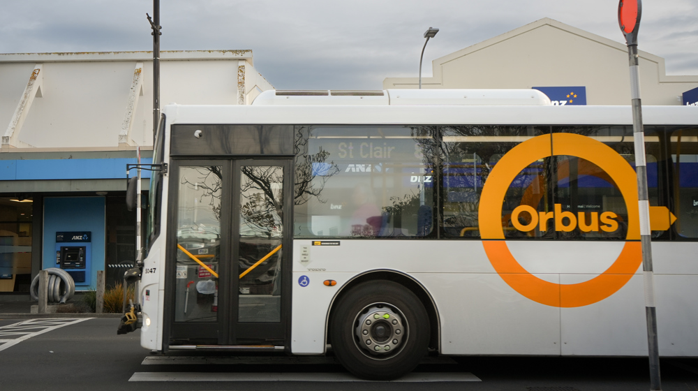 Dunedin Bus Route 8 King Edward St Crossing
