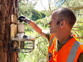 Martin For Aroha Kaikorai Valley Servicing An AT220 Automatic Possum Trap