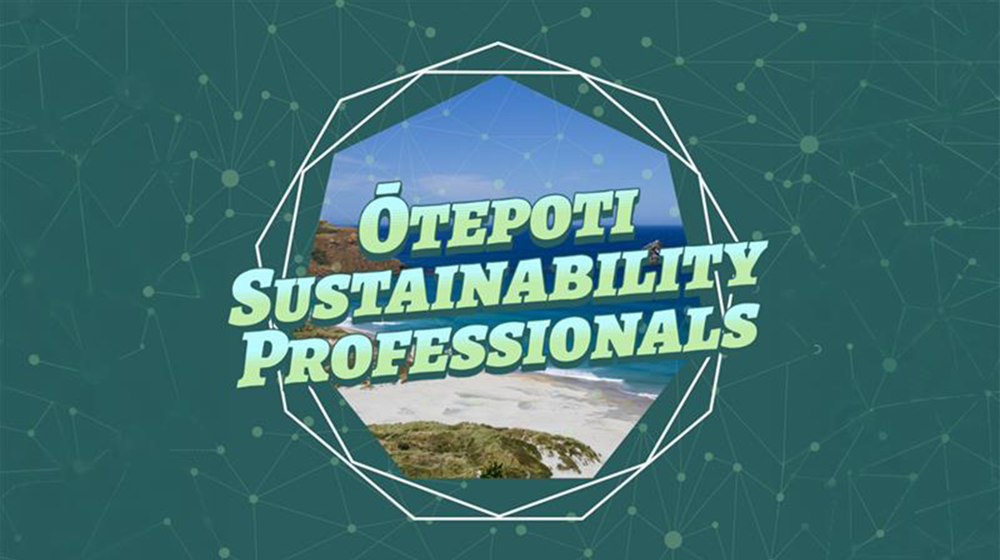 Ōtepoti Sustainability Professionals Logo 1920X1080px