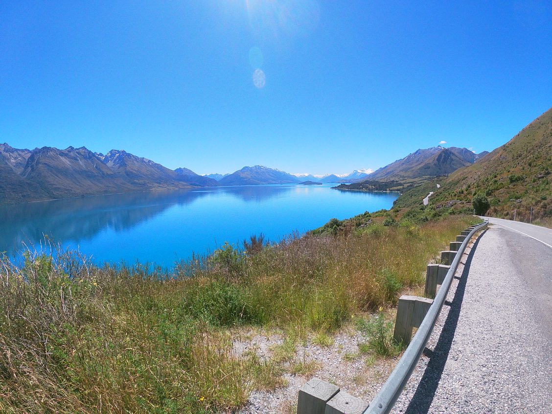 View of Glenorchy along the Glenorchy-Queenstown Rd
