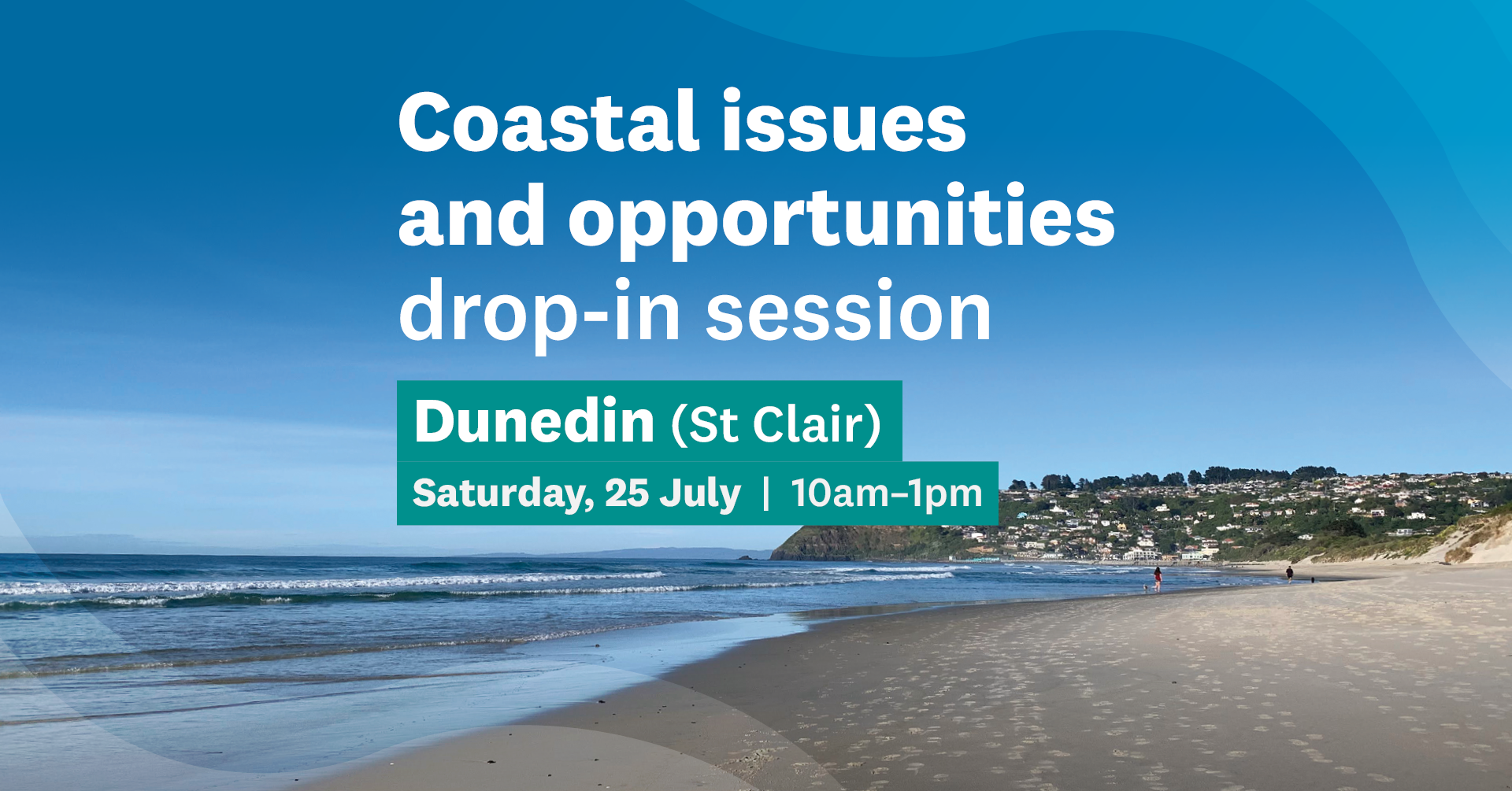 Dunedin St Clair Coastal Engagement 2026 Drop In Session Event Cover 260625