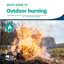 Cover Outdoor Burning Quick Guide Mobile