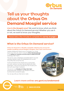 Cover Mosgiel On Demand Feedback 2026